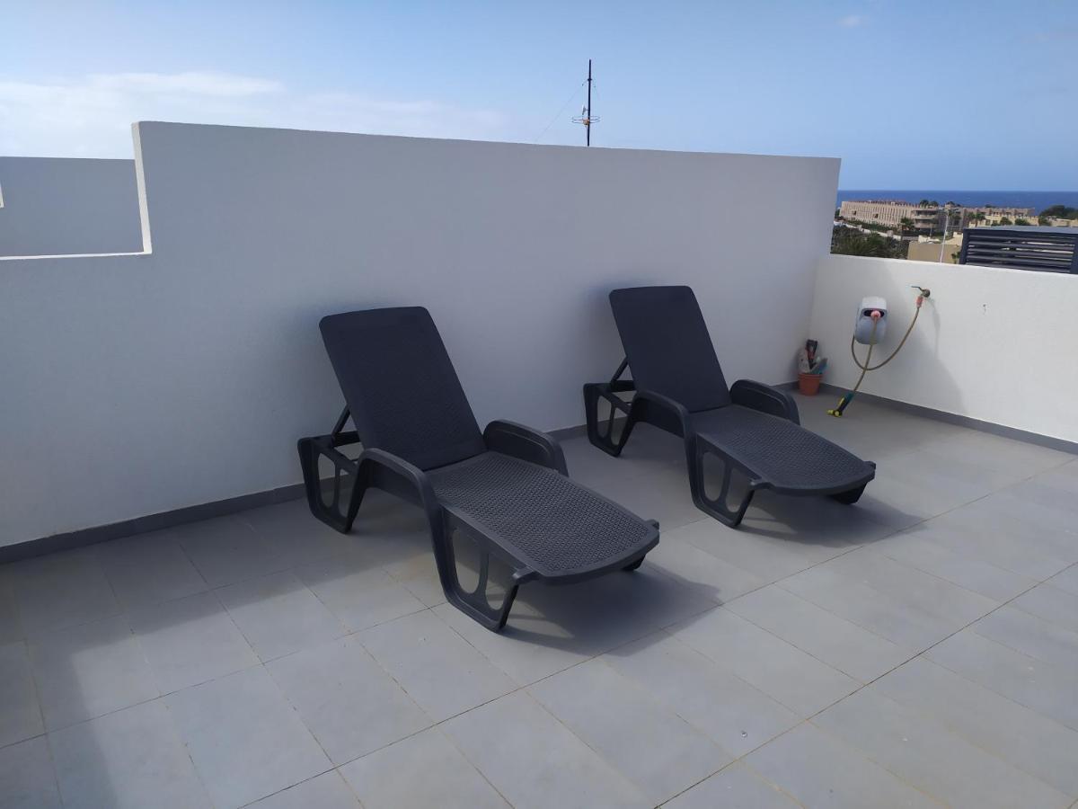 Bonito Piso Con Piscina, Playa La Tejita Apartment Bagian luar foto