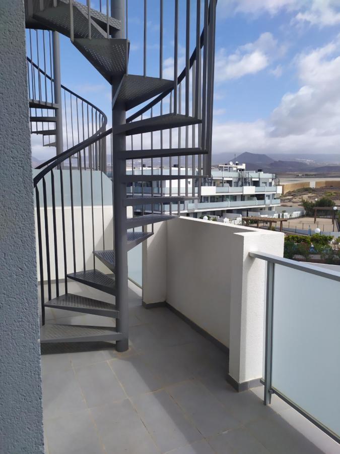 Bonito Piso Con Piscina, Playa La Tejita Apartment Bagian luar foto