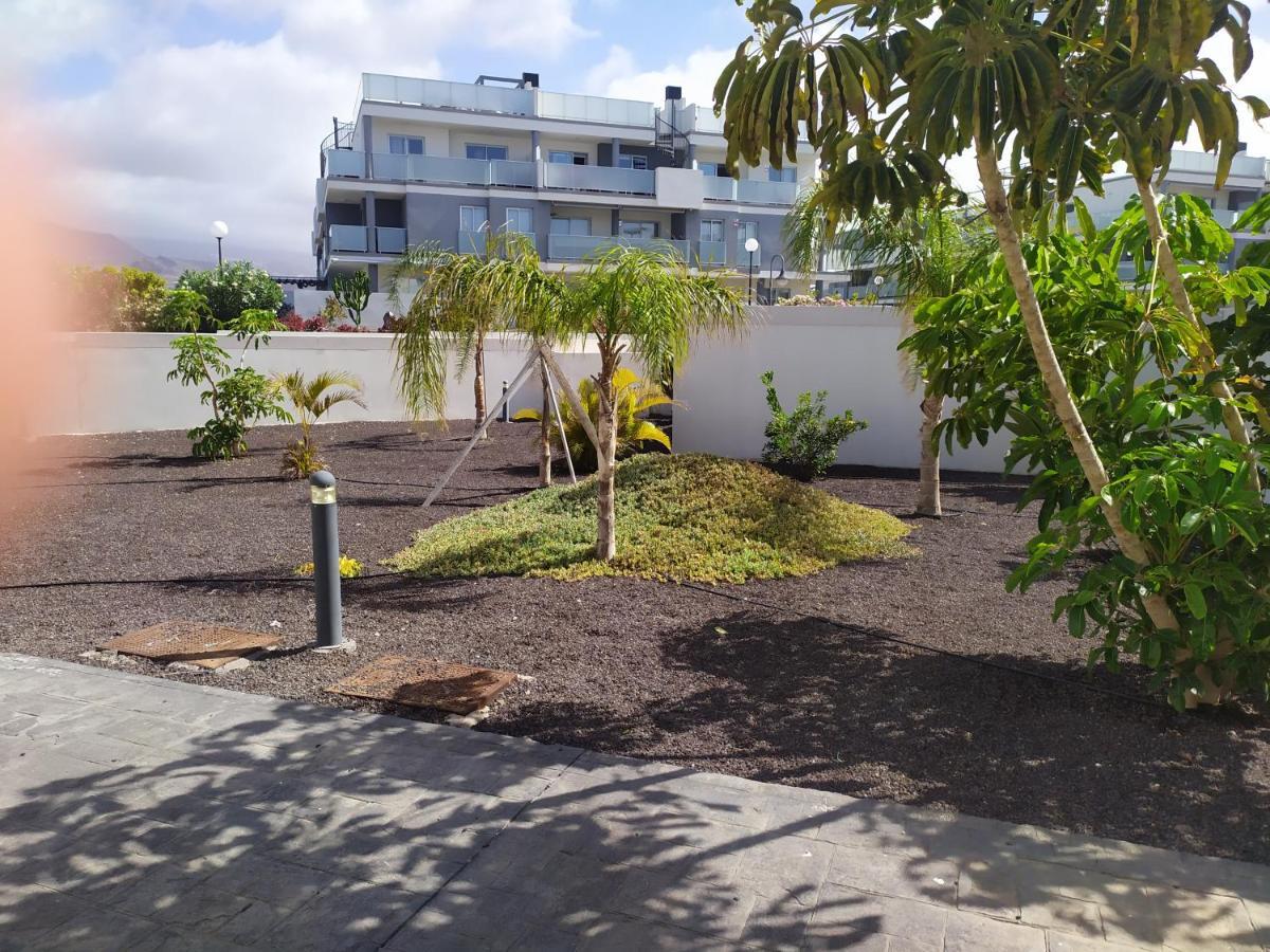 Bonito Piso Con Piscina, Playa La Tejita Apartment Bagian luar foto