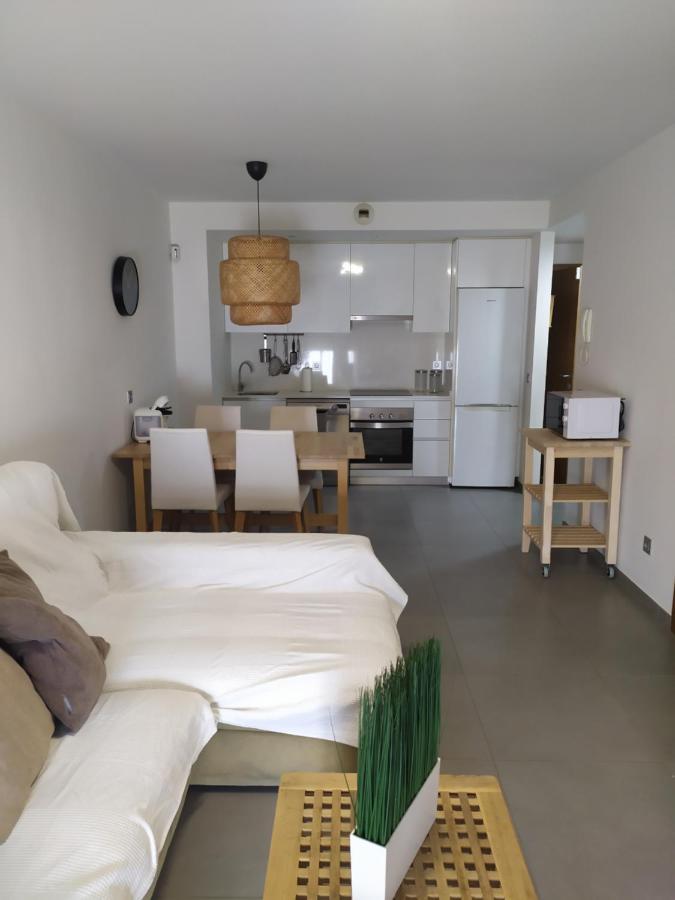 Bonito Piso Con Piscina, Playa La Tejita Apartment Bagian luar foto